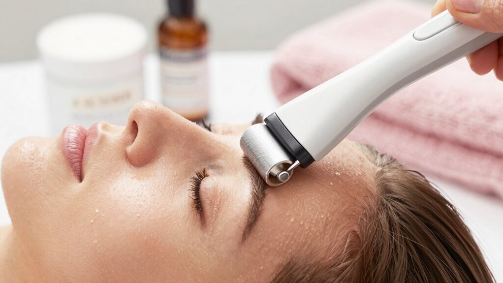 gentle skincare promotes healing