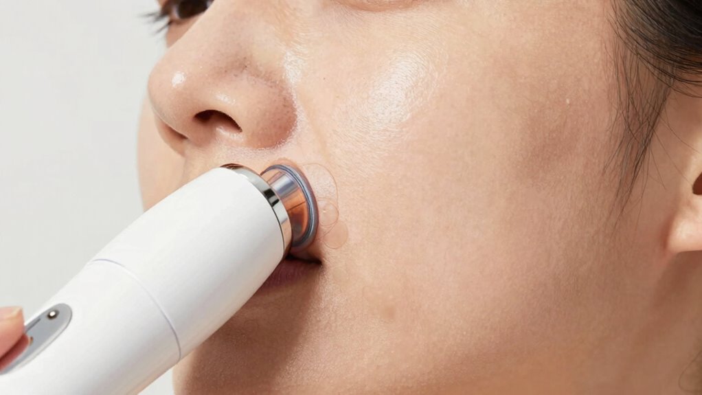 gentle suction skin cleansing