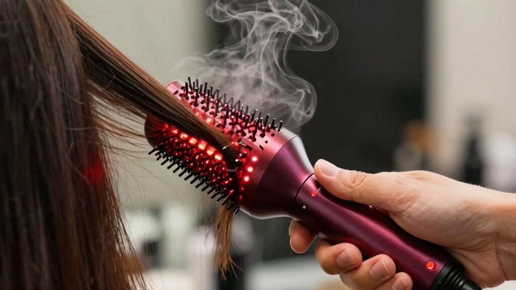 heat causes hair damage