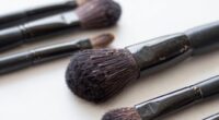 hidden makeup brush residue
