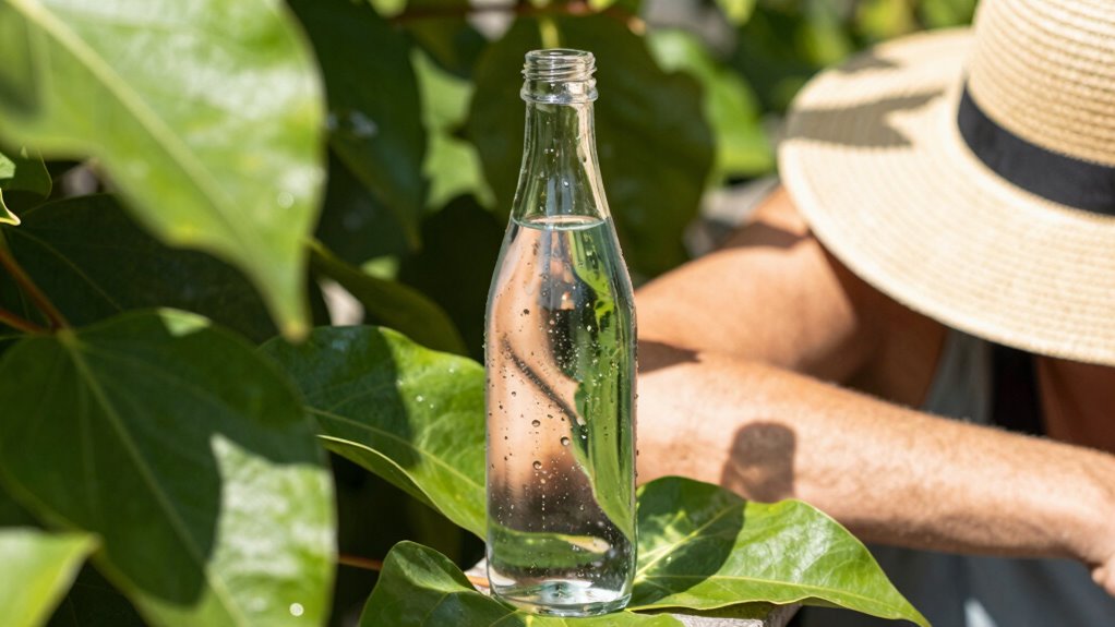 hydrate regularly in heat