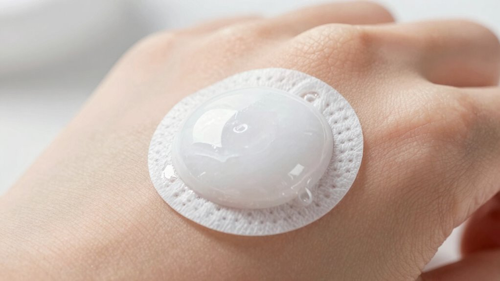 hydrocolloid patches promote healing