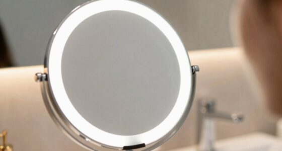 illuminated beauty reflection