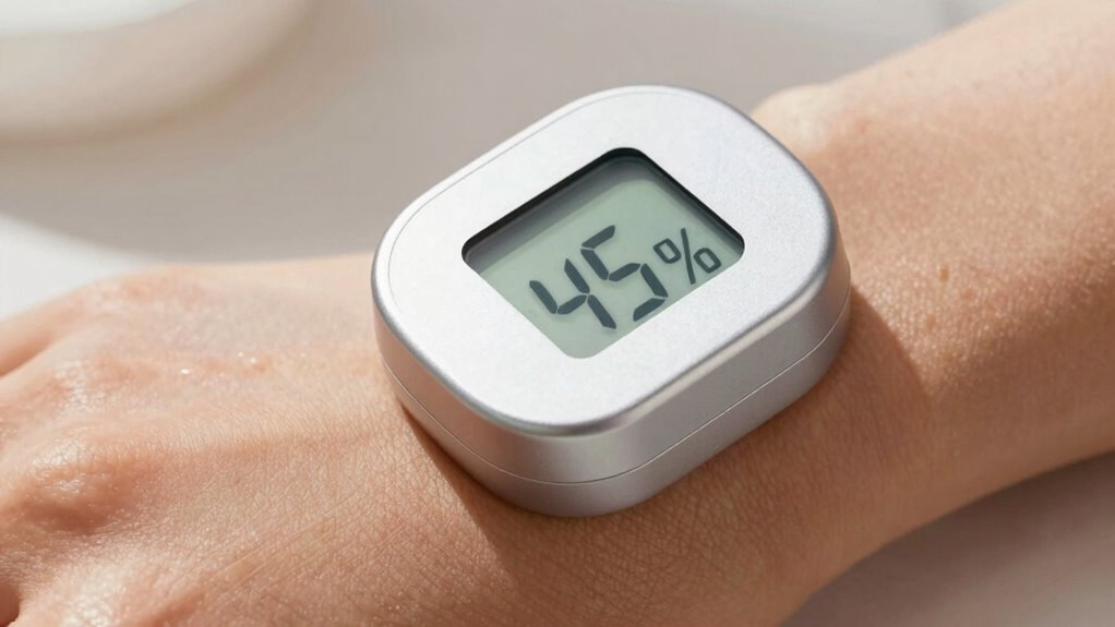 interpreting skin moisture levels