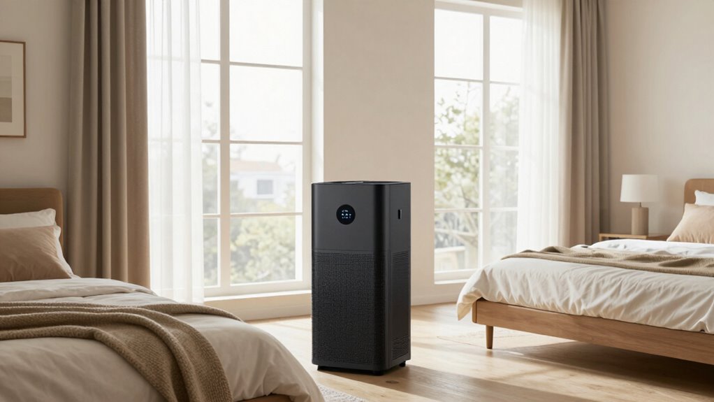 large room air purifier features