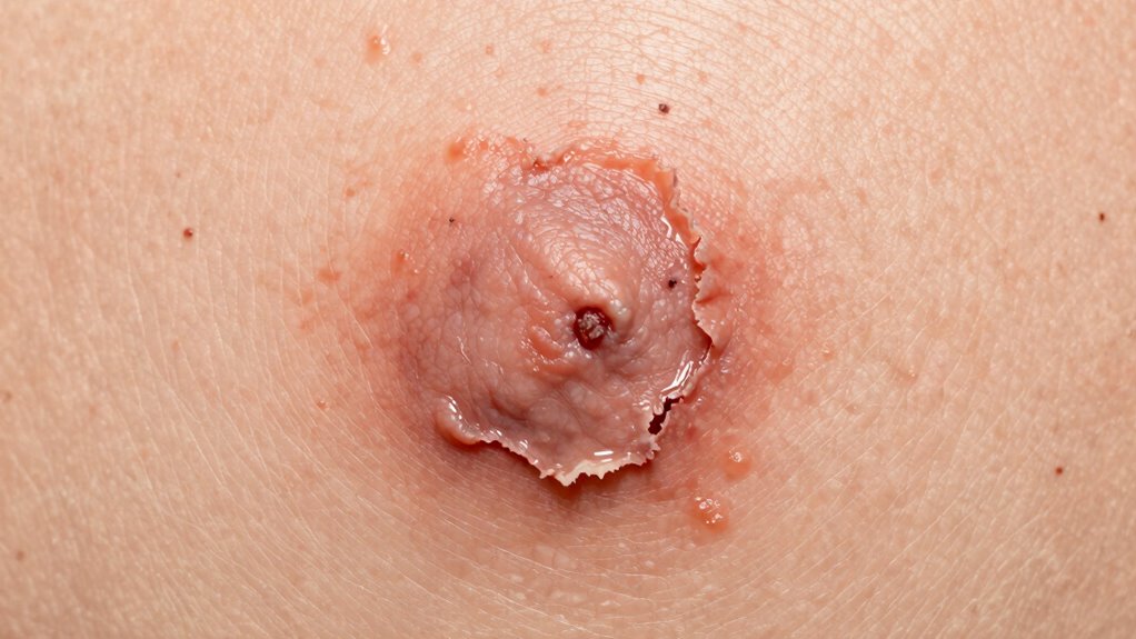 leave open sores alone