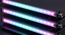 led and rf layering sequence