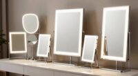 luxury illuminated magnifying mirrors