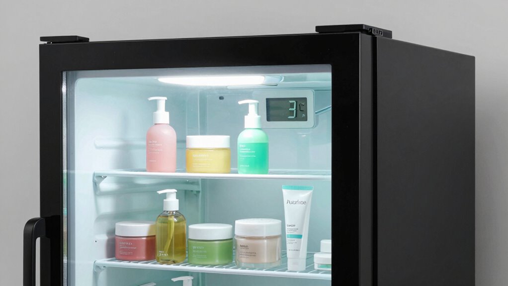 maintain consistent skincare temperatures