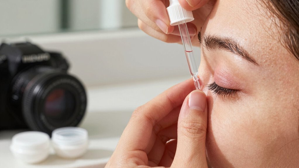 maintain eye hydration and hygiene