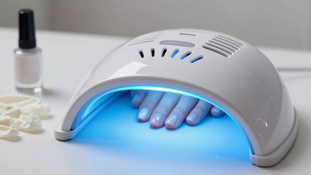 minimize uv nail exposure