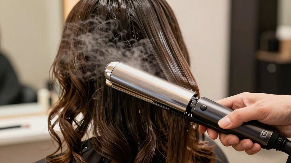 moisture retaining heat straightening