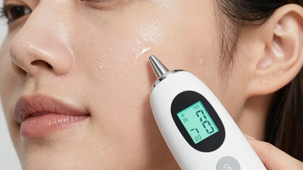 monitor skin moisture levels