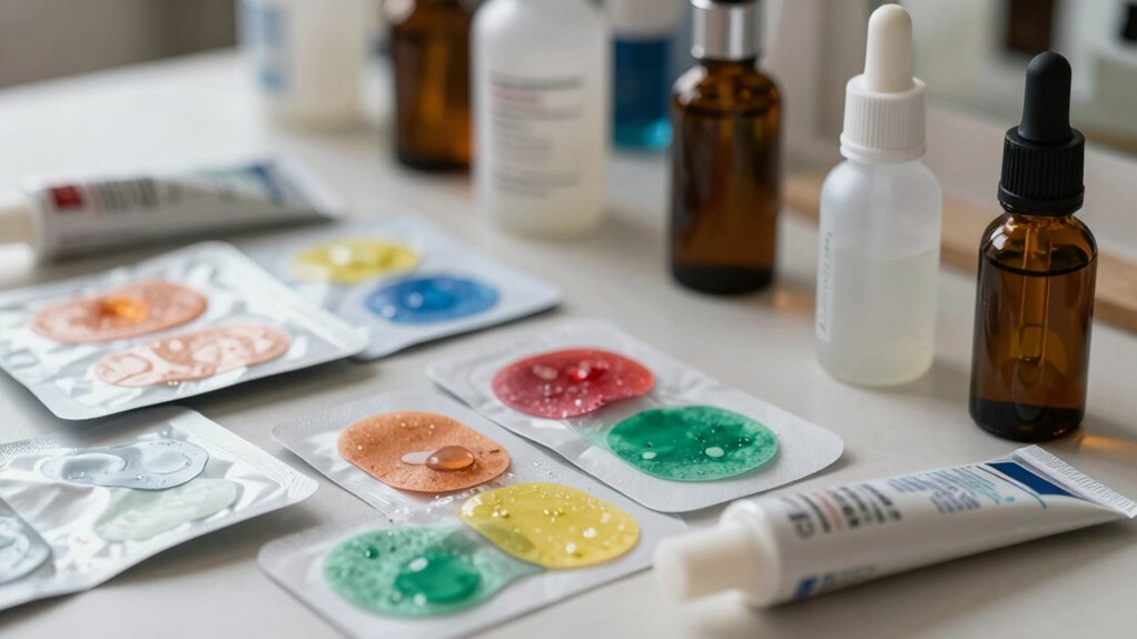 monitor skin reactions closely