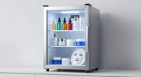 optimal skincare fridge temperatures