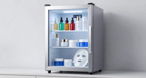 optimal skincare fridge temperatures