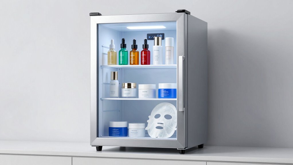 optimal skincare fridge temperatures