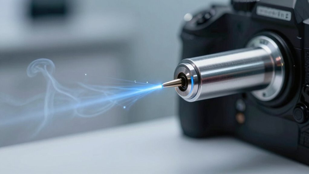 ozone smell indicates electromagnetic interaction