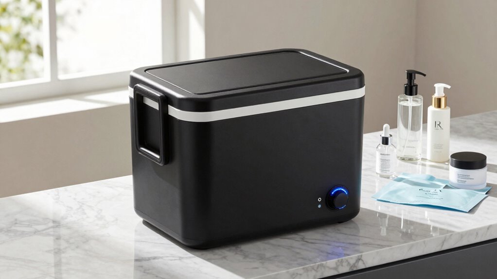 precise portable skincare cooler