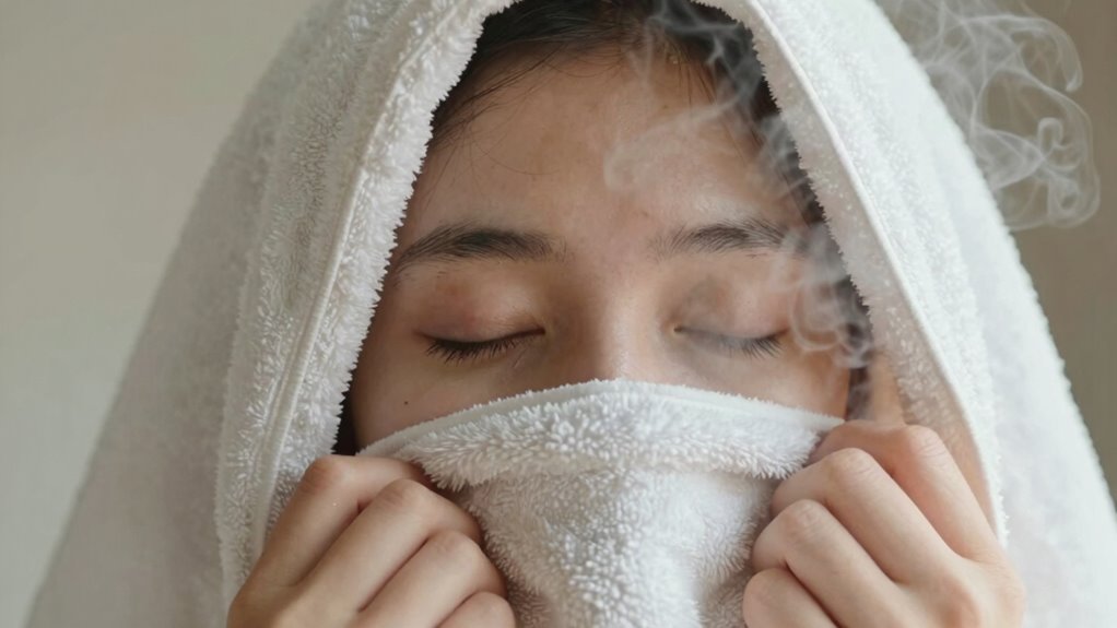 proper eye steam safety