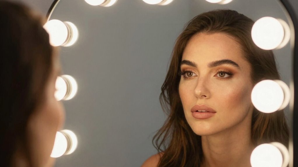 proper lighting enhances makeup