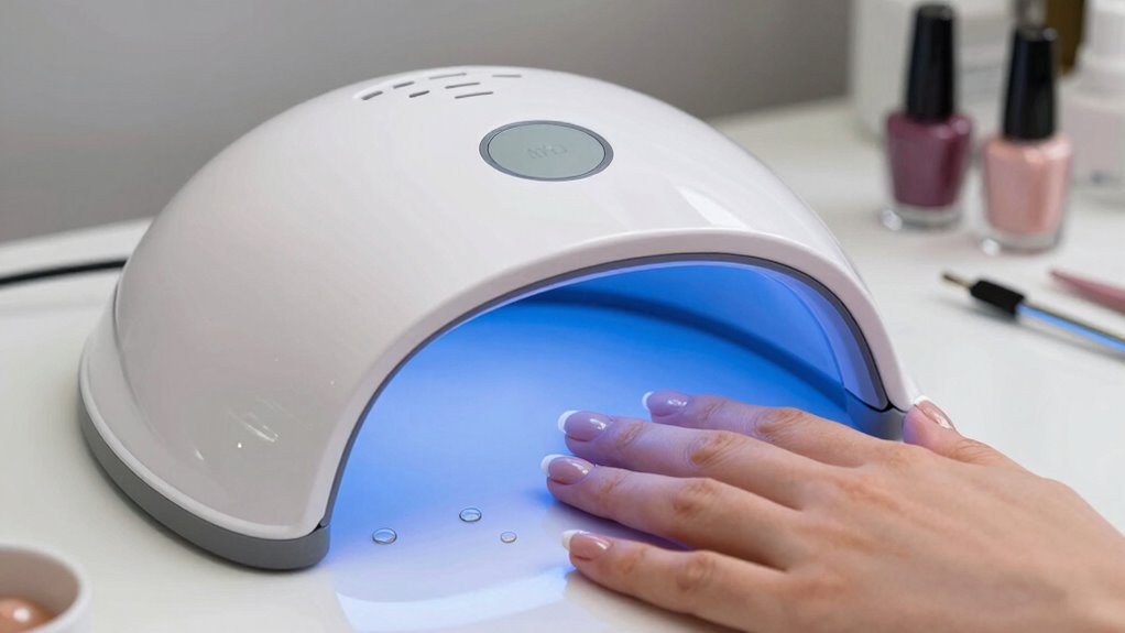 proper nail lamp usage