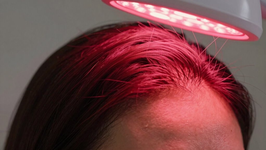 red light boosts hair growth
