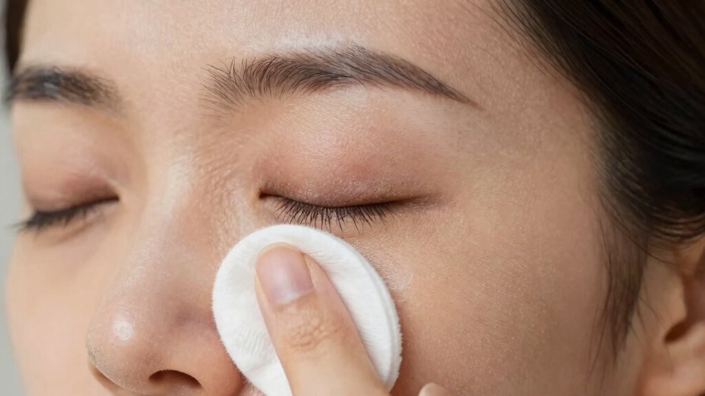 rubbing damages eye skin