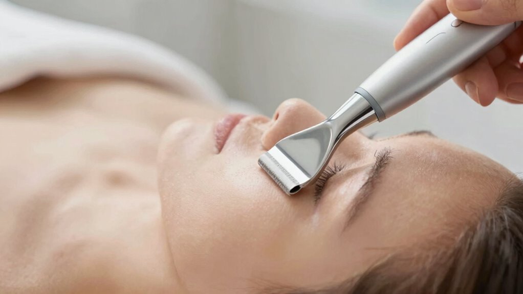 safe at home dermaplaning practices