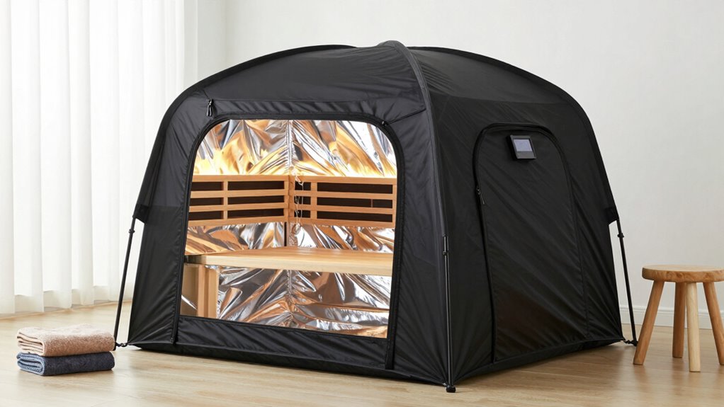 sauna tent selection criteria