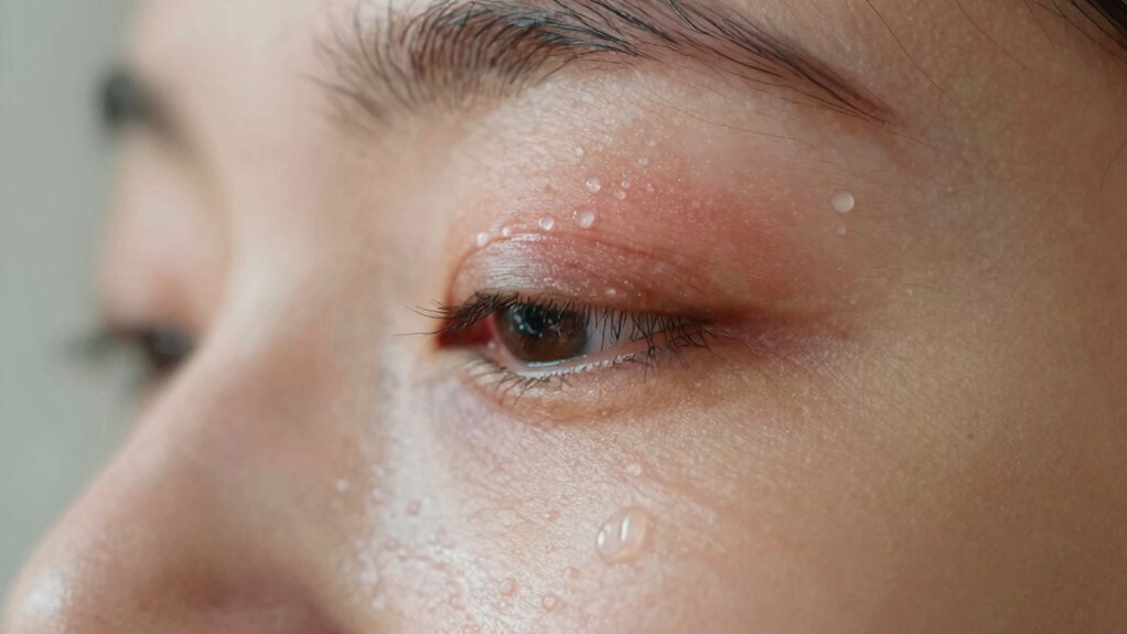 sensitive skin around eyes