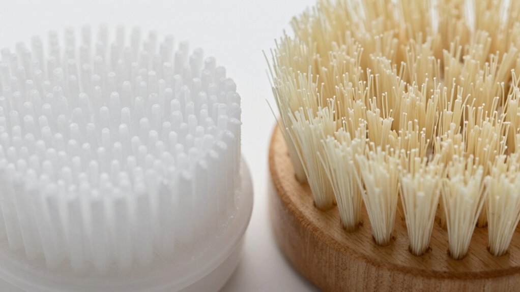 silicone vs bristle cleansing