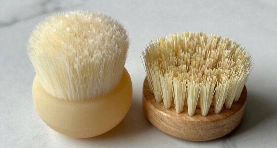 silicone vs bristle cleansing