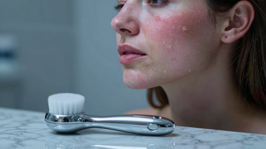 skin irritation from device use