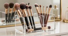 top acrylic brush organizer