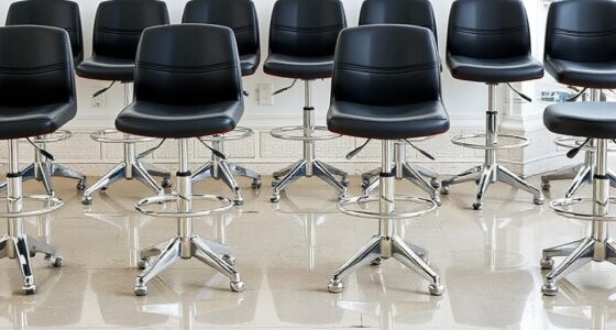 top adjustable esthetic stool