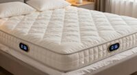 top dual control heated mattress pads