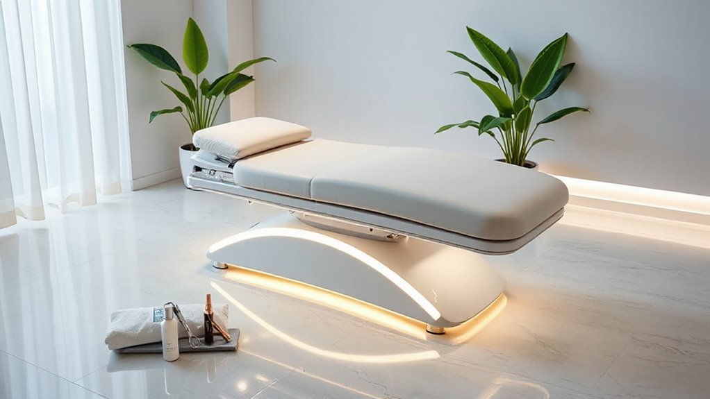 top home spa facial beds
