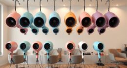 top hooded hair dryers