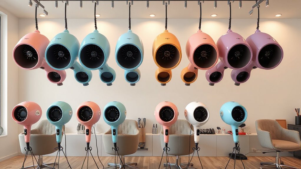 top hooded hair dryers