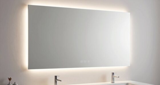 top led bathroom mirror selection