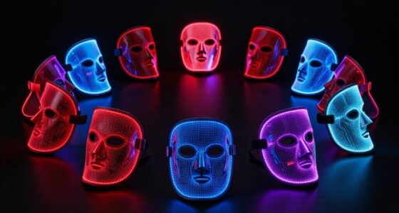 top led neck chest masks