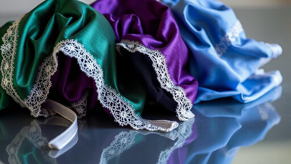 top luxury silk sleep bonnets