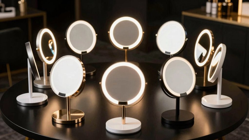 top rechargeable makeup mirrors