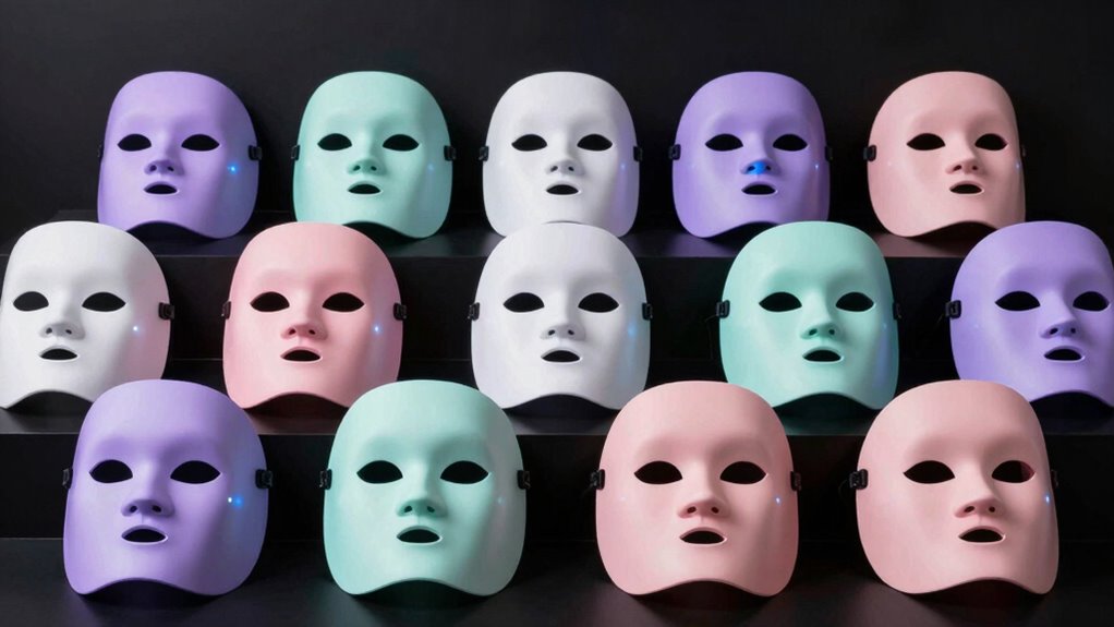 top sensitive skin led masks