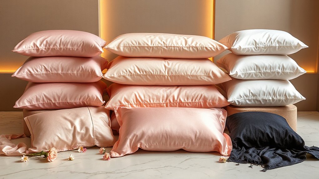 top silk pillowcase sets