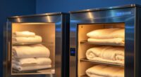 top spa towel cabinet uv
