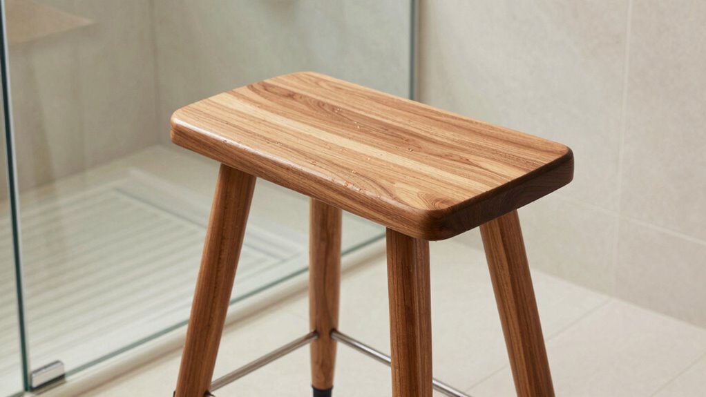top teak shower stools