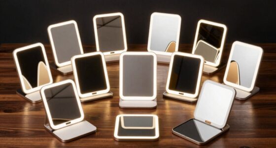 top travel lighted mirrors