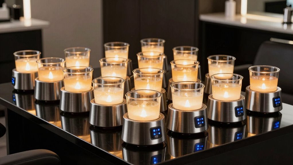 top wax heater selection